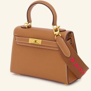 Lily and Bean Nettie bag new Tan with dust bag